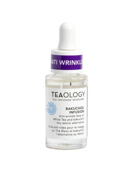 Siero viso Teaology Bakuchiol Infusion Anti Wrinkle Face Oil 15 Ml