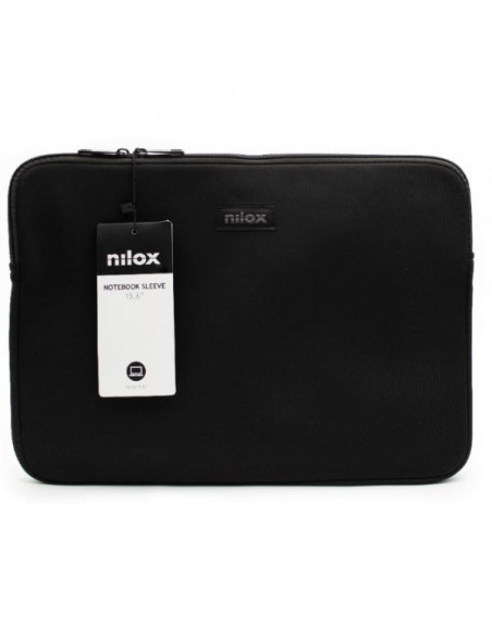 Nilox NXF1501 borsa per notebook 39,6 cm (15.6") Custodia a tasca Nero