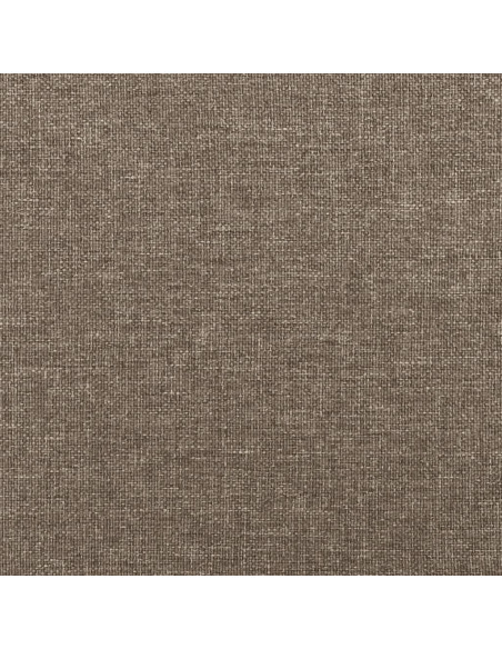Testiera ad Orecchio Tortora 163x16x118/128 cm in Tessuto