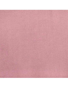 Giroletto a Molle con Materasso Rosa 160x210 cm in Velluto