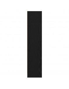 Libreria Rovere Nero 40x24x109 cm in Truciolato