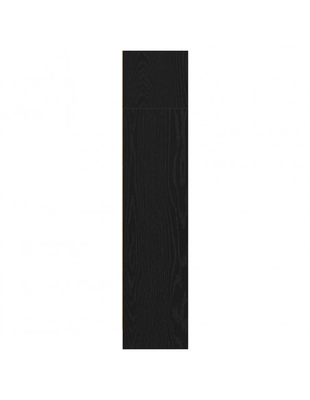 Libreria Rovere Nero 40x24x109 cm in Truciolato
