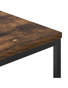 Mobile da Bagno con Ripiani Rovere Fumo 36x35x165 cm