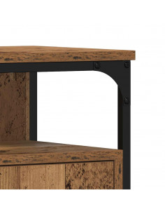 Mobile Lavabo Bagno Legno Antico 60x30x60 cm Legno Multistrato