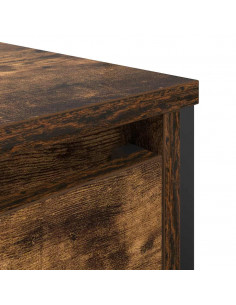 Mobile Lavabo da Bagno Rovere Fumo 60x34,5x60 cm