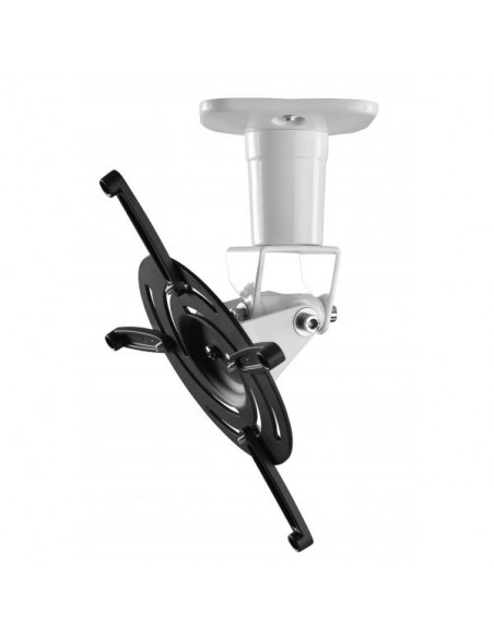 One For All Solid WM5320 supporto per proiettore Soffitto Nero, Bianco