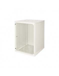 RACK LINK 19'' ARMADIO 15 UNITA' DA MURO PER RETI (A)750x(L)540x(P)600mm ASSEMBLATO COLORE GRIGIO - LK1915U66G