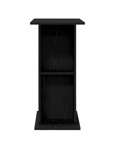 Supporto per Acquario 60,5x36x72,5cm Multistrato Rovere Nero