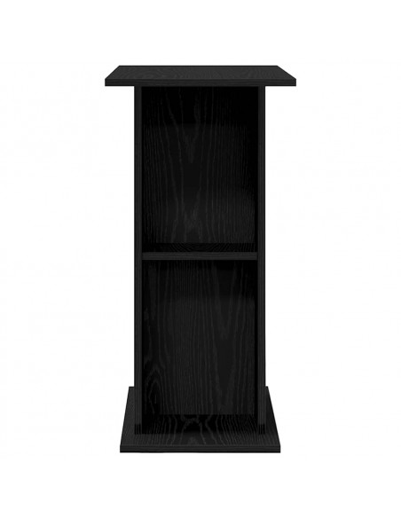 Supporto per Acquario 60,5x36x72,5cm Multistrato Rovere Nero
