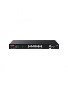 SWITCH IP-COM G2220P-16-250W 18P GIGABIT ETHERNET+2P SFP di cui 16P PoE max output per porta 30W- totale 230W CLOUD MANAGED