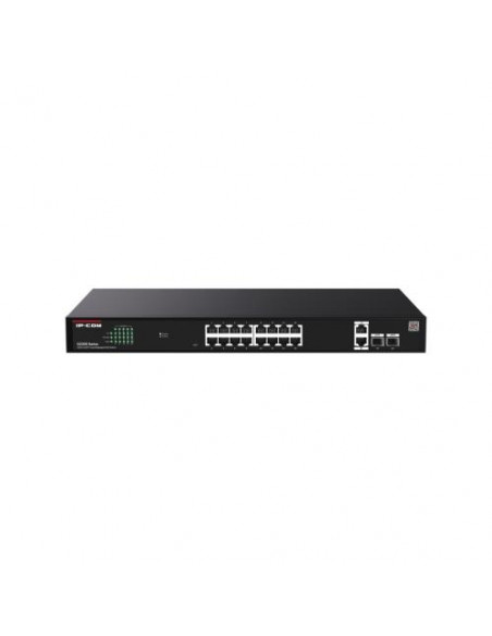 SWITCH IP-COM G2220P-16-250W 18P GIGABIT ETHERNET+2P SFP di cui 16P PoE max output per porta 30W- totale 230W CLOUD MANAGED