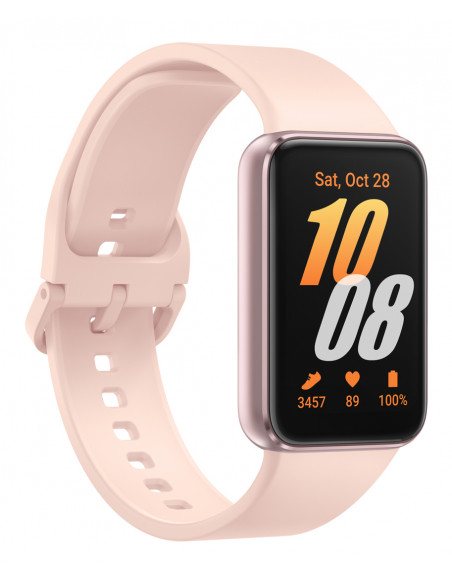Samsung Galaxy Fit3 4,06 cm (1.6") AMOLED 40 mm Digitale 256 x 402 Pixel Touch screen Oro rosa