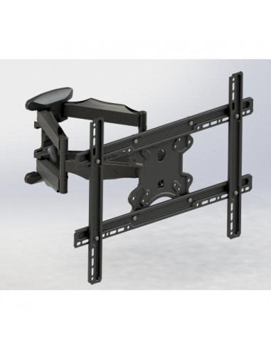 TECNO STAFFA PER TV DOPPIO SNODO UNIVERSALE NERO 23/65" ST011
