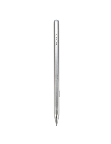 TUCANO PENCIL IPAD STYLUS ATTIVA MAGNETICA COMPATIBILE APPLE, ARGENTO