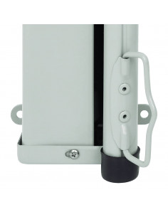 Tenda Laterale Retrattile per Patio 220x500 cm Grigia