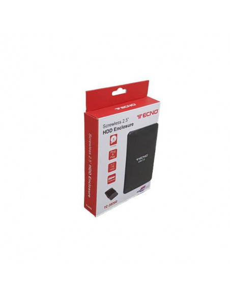 Tecno 45.15 contenitore di unità di archiviazione Box esterno HDD Nero 2.5"