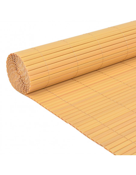 Recinzione da Giardino a Doppio Lato in PVC 90x300 cm Gialla