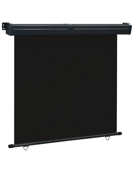 Tenda Laterale per Terrazzo 170x250 cm Nera