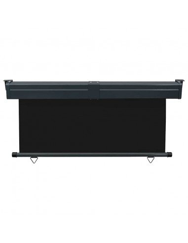 Tenda Laterale per Terrazzo 170x250 cm Nera
