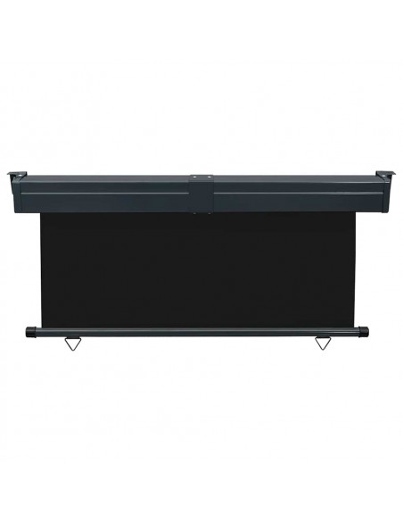 Tenda Laterale per Terrazzo 170x250 cm Nera