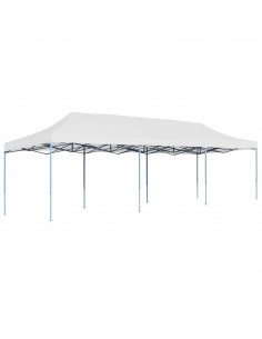 Tenda Pieghevole Pop-Up 3x9 m Bianca 2