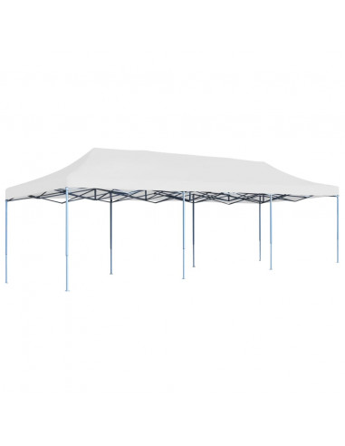 Tenda Pieghevole Pop-Up 3x9 m Bianca