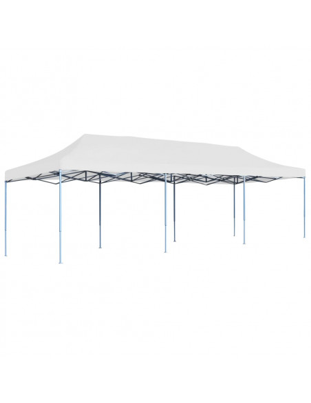 Tenda Pieghevole Pop-Up 3x9 m Bianca