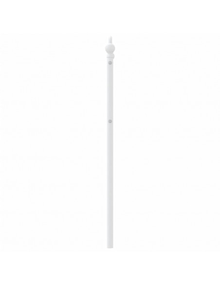 Testiera in Metallo Bianco 90 cm