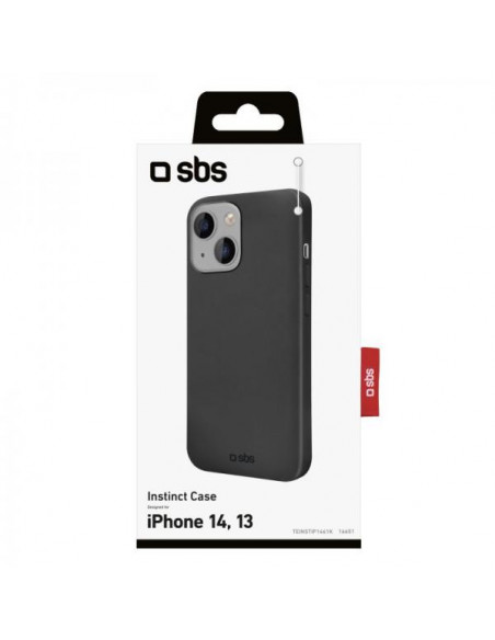 SBS TEINSTIP1461K custodia per cellulare 15,5 cm (6.1") Cover Nero