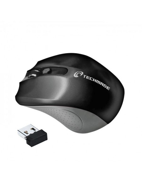Techmade TM-XJ30-BK mouse Ambidestro RF Wireless Ottico 1600 DPI