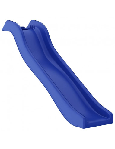 Scivolo per Bambini Blu 175x38x23 cm in Polipropilene