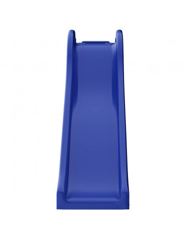 Scivolo per Bambini Blu 175x38x23 cm in Polipropilene