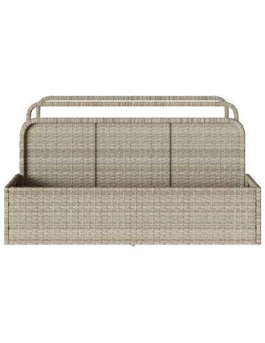 Galleggiante a Bordo Piscina Grigio Chiaro 110x100x57 cm