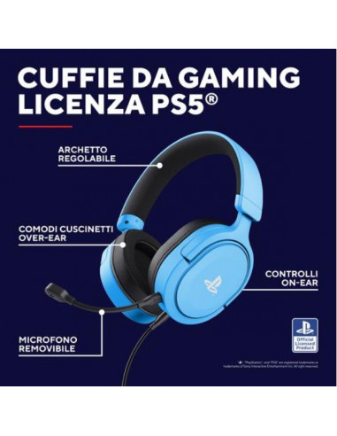 GXT498B FORTA HEADSET PS5 BLUE