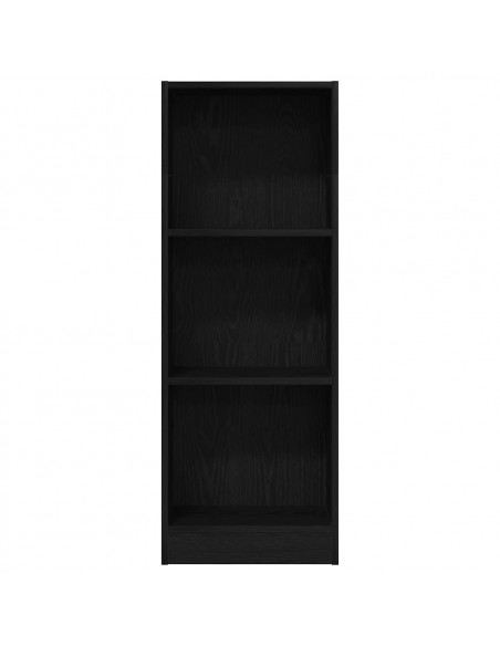 Libreria Rovere Nero 40x24x109 cm in Truciolato