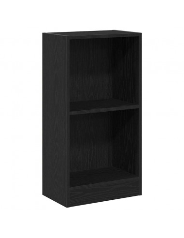 Libreria Rovere Nero 40x24x76 cm in Legno Multistrato