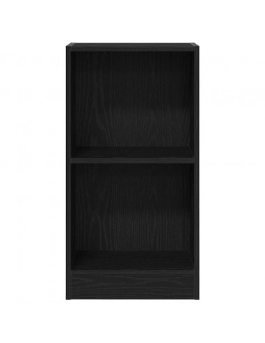 Libreria Rovere Nero 40x24x76 cm in Legno Multistrato