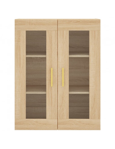 Mobile a Parete Rovere Sonoma 69,5x34x90 cm