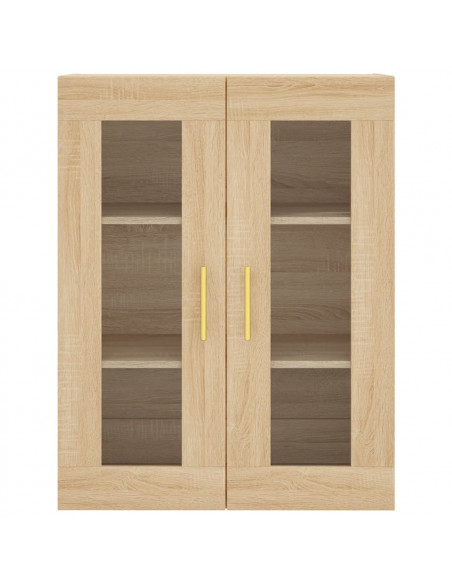Mobile a Parete Rovere Sonoma 69,5x34x90 cm