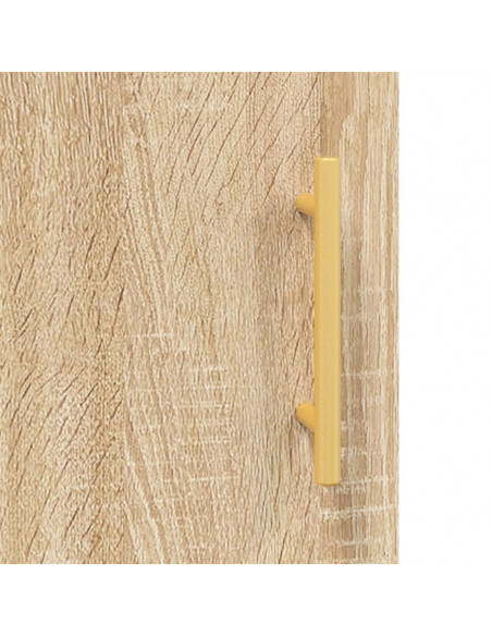 Mobile a Parete Rovere Sonoma 69,5x34x90 cm