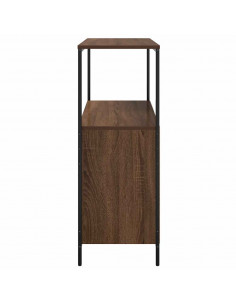 Mobile da Bagno con Ripiani Rovere Marrone 76,5x35x95 cm 2