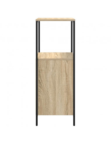 Mobile da Bagno con Ripiani Rovere Sonoma 36x35x95 cm