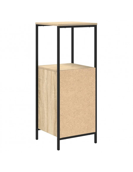 Mobile da Bagno con Ripiani Rovere Sonoma 36x35x95 cm