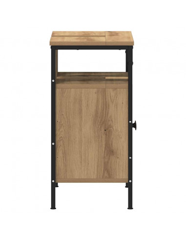 Mobile Lavabo Bagno Rovere Artigianale 60x30x60cm Truciolato