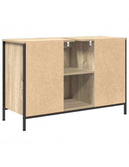 Mobile Lavabo con Cassetti Rovere Sonoma 90x34,5x60 cm