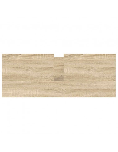 Mobile Lavabo da Bagno con Cassetti Rovere Sonoma 90x34,5x60 cm
