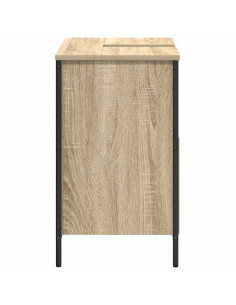 Mobile Lavabo da Bagno Rovere Sonoma 60x34,5x60 cm 2