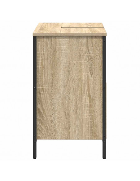 Mobile Lavabo da Bagno Rovere Sonoma 60x34,5x60 cm