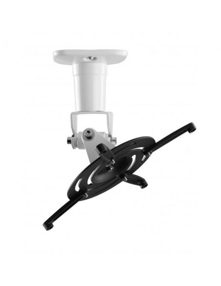 One For All Solid WM5320 supporto per proiettore Soffitto Nero, Bianco