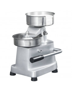 Pressa per Hamburger con 500 Fogli Carta Cerata Alluminio 13 cm 2